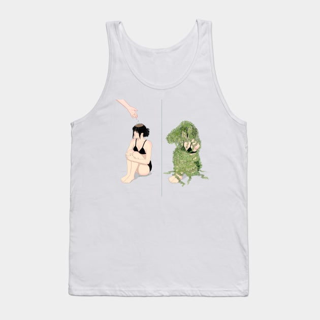 Consume Tank Top by poetryNcolor